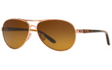 OAKLEY Feedback Rose Gold Brown Gradient Polarized