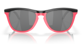 OAKLEY Frogskins Hybrid Matte Black/Neon Pink Prizm Black