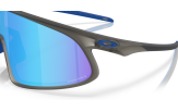 OAKLEY RSLV Matte Grey Smoke Prizm Sapphire
