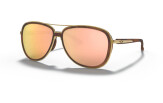 Päikeseprillid OAKLEY Split Time Brown Tortoise Prizm Rose Gold Polarized Brown Tortoise Prizm Rose Gold Polarized