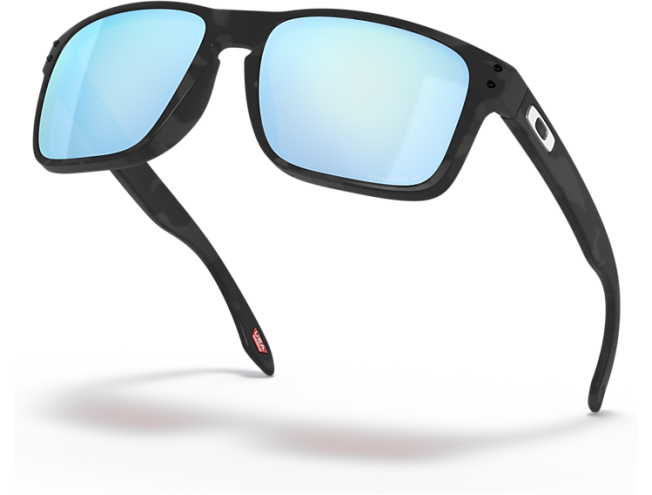 OAKLEY Holbrook Matte Black Camo Prizm Deep Water Polarized