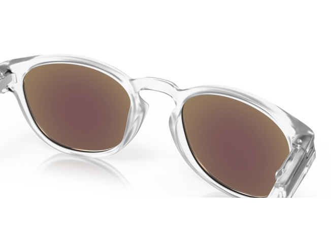 OAKLEY Latch Matte Clear Prizm Sapphire Polarized