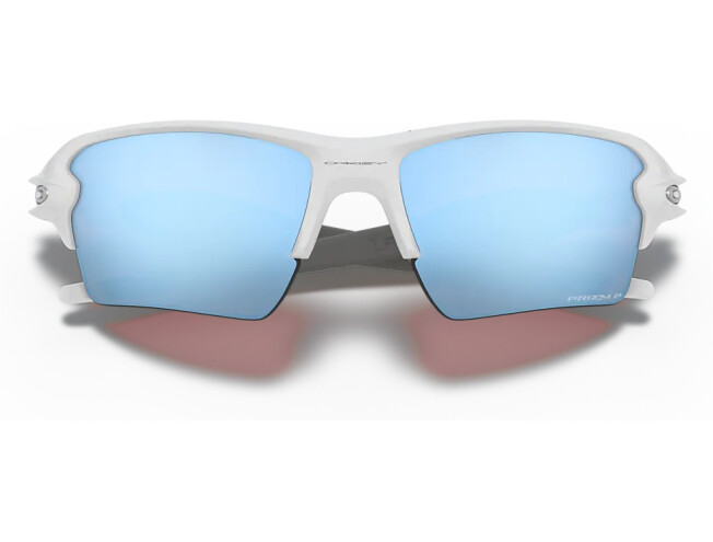 OAKLEY Flak 2.0 XL Polished White Prizm Deep Water Polarized