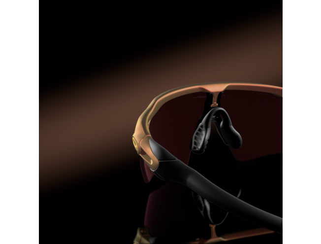 OAKLEY Radar EV XS Path Matte Red/Gold Colorshift Prizm Bronze
