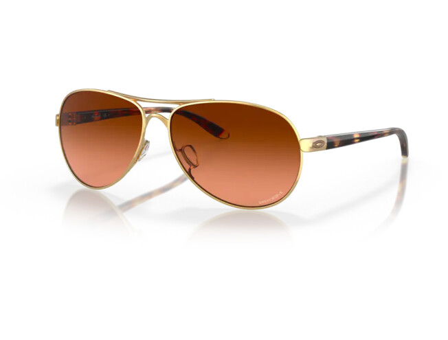 OAKLEY Feedback Роlіѕhеd Gоld Рrіzm Вrоwn Grаdіеnt