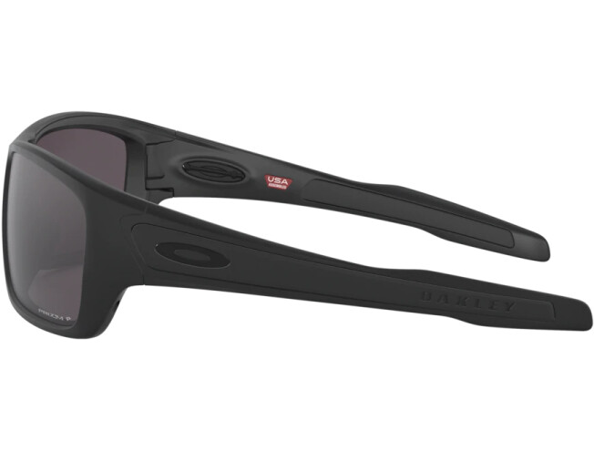 OAKLEY Turbine Matte Black Prizm Grey Polarized