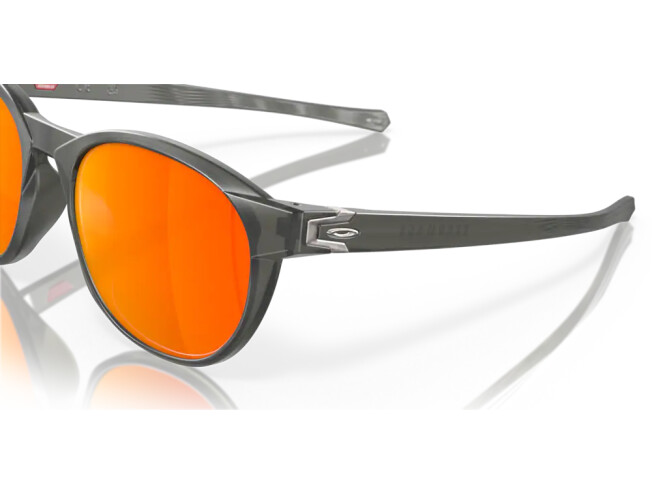 OAKLEY Reedmace Matte Grey Smoke Prizm Ruby Polarized