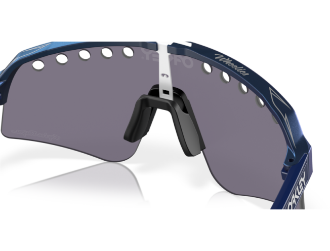 OAKLEY Sutro Lite Sweep Special Ed. "Troy Lee Designs Collection" Blue Colorshift Prizm Grey