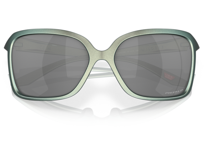 OAKLEY Wildrye Matte Silver/Blue Colorshift Prizm Black Polarized