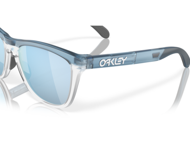OAKLEY Frogskins Range Transparent Stonewash Prizm Deep Water Polarized