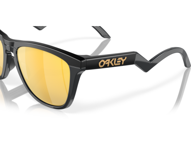 OAKLEY Frogskins Hybrid Matte Black Prizm 24k Polarized
