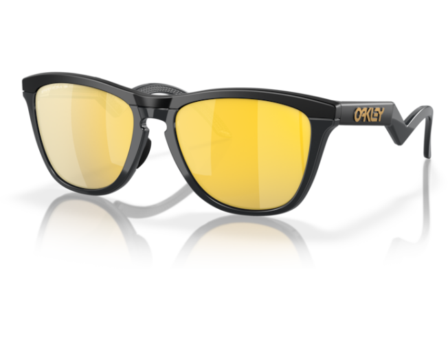 OAKLEY Frogskins Hybrid Matte Black Prizm 24k Polarized