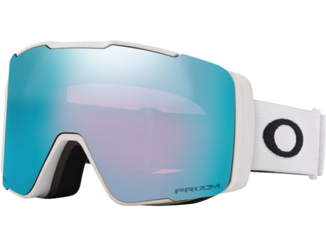 OAKLEY Line Miner Pro M Matte White Prizm Snow Sapphire Iridium + Prizm Iced