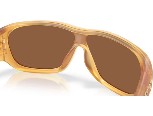 OAKLEY De la salle Matte Trans Light Curry ​Prizm Tungsten