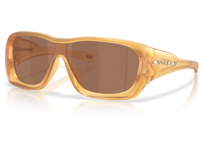 OAKLEY De la salle Matte Trans Light Curry ​Prizm Tungsten