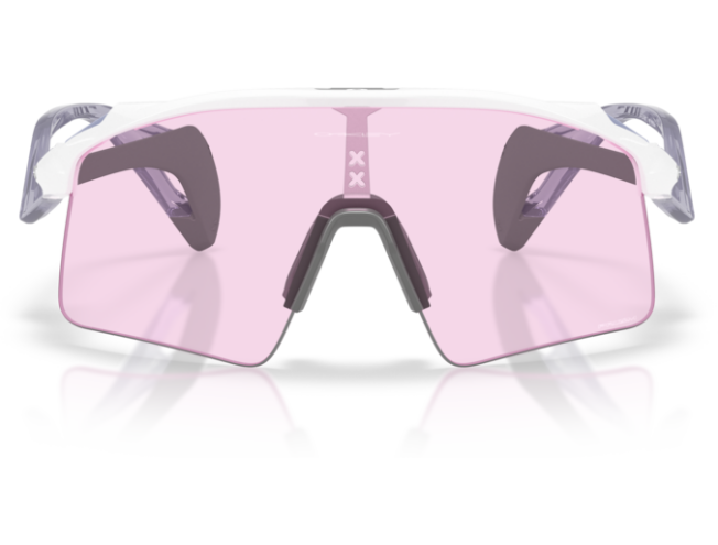 Oakley Stunt Wing Polished White Prizm Low Light