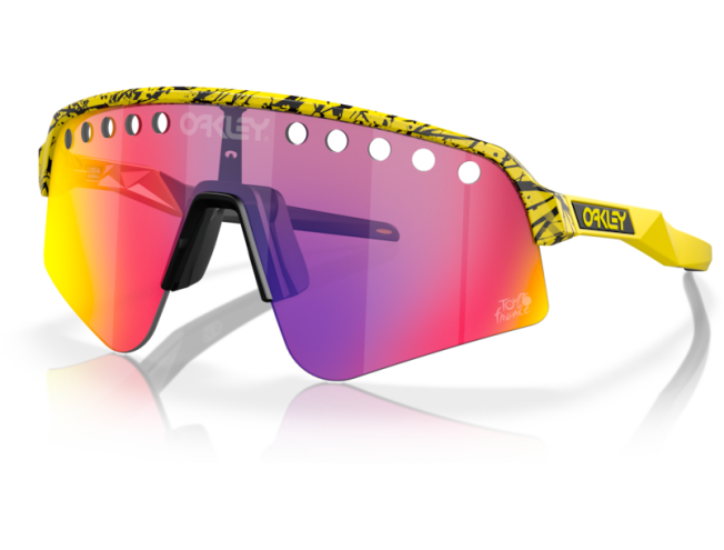 P&auml;ikeseprillid OAKLEY Sutro Lite Sweep erimudelid "2025 Tour De France" Splatter Prizm Road
