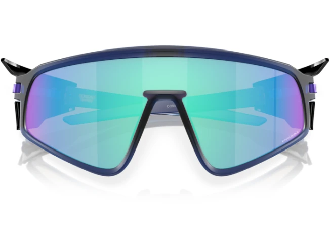 Päikeseprillid OAKLEY Latch Panel Matte Transparent Navy Prizm Sapphire Matte Transparent Navy Prizm Sapphire