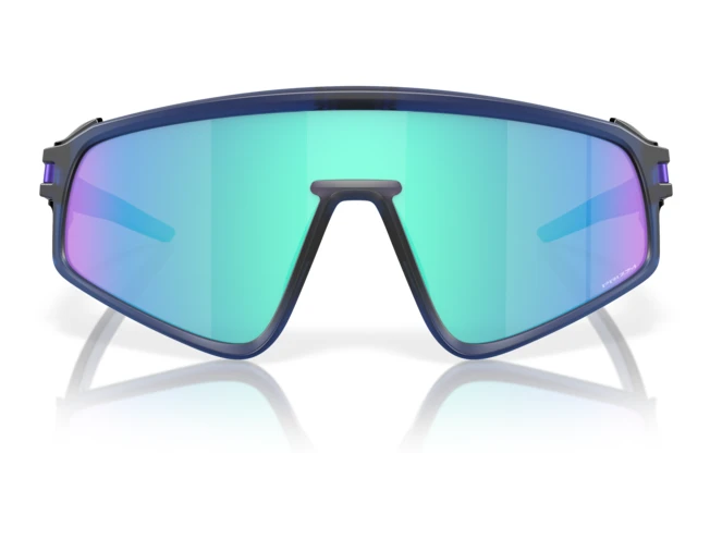 Päikeseprillid OAKLEY Latch Panel Matte Transparent Navy Prizm Sapphire Matte Transparent Navy Prizm Sapphire