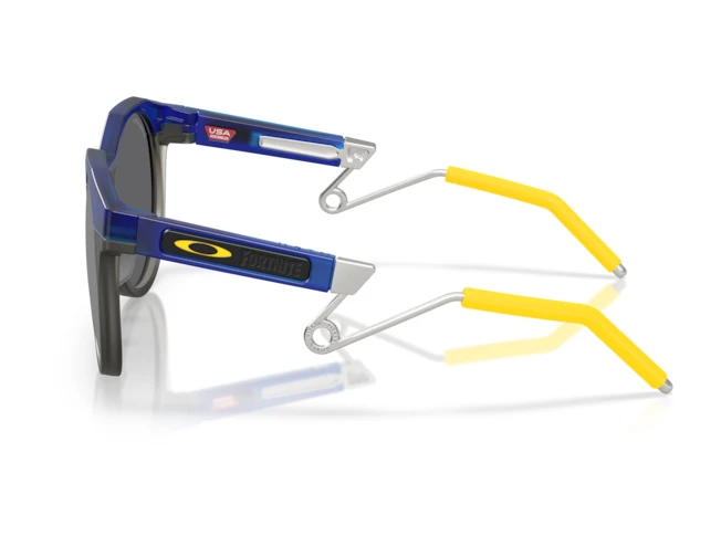 Päikeseprillid OAKLEY HSTN Metal Fortnite - Transparent Crystal Blue Prizm Black