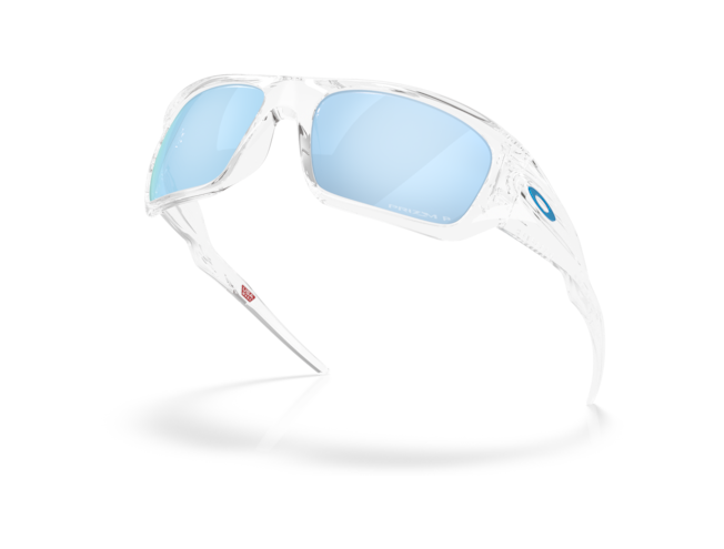 Päikeseprillid OAKLEY Masseter Polished Clear Prizm Deep Water Polarized