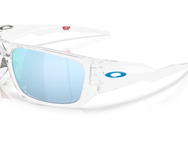Päikeseprillid OAKLEY Masseter Polished Clear Prizm Deep Water Polarized
