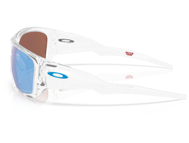 Päikeseprillid OAKLEY Masseter Polished Clear Prizm Deep Water Polarized
