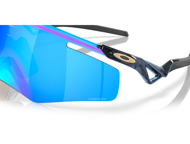 Päikeseprillid OAKLEY Qntm Kato Transparent Stonewash Prizm Sapphire Transparent Stonewash Prizm Sapphire