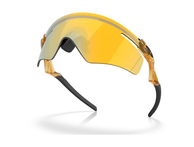Päikeseprillid OAKLEY Qntm Kato Transparent Light Curry Prizm 24k Transparent Light Curry Prizm 24k