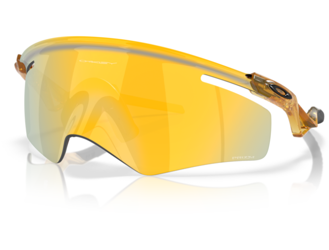 Päikeseprillid OAKLEY Qntm Kato Transparent Light Curry Prizm 24k Transparent Light Curry Prizm 24k