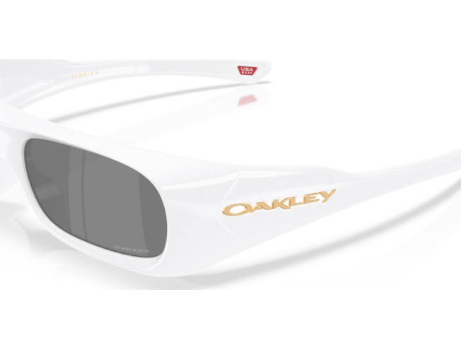 P&auml;ikeseprillid Oakley Permian Pearlized White Prizm Black