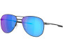 OAKLEY Contrail TI Satin Light Steel Prizm Sapphire Polarized