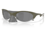 Päikeseprillid OAKLEY Plantaris Matte Moss Green Prizm Black