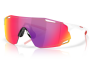 Päikeseprillid OAKLEY CYBR DYNO POLISHED WHITE PRIZM ROAD Polished White Prizm Road